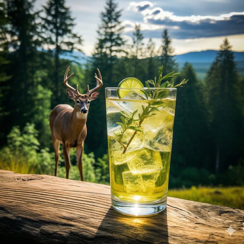 Cascade Heights Buck cocktail made with Gallon House Gin and Üla Orange Liqueur