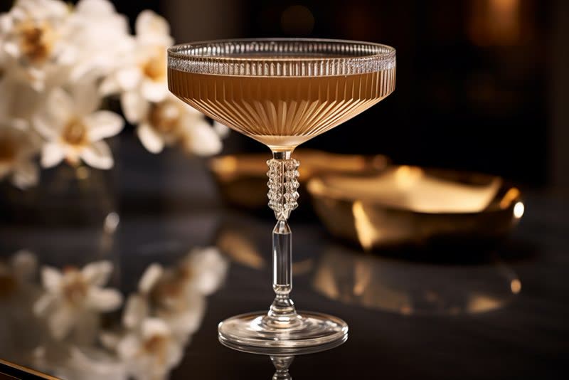 Coco Chanel cocktail made with Gallon House Gin and coffee liqueur