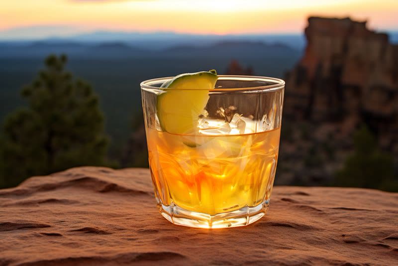 Diamond Head cocktail made with Gallon House Gin and Üla Orange Liqueur