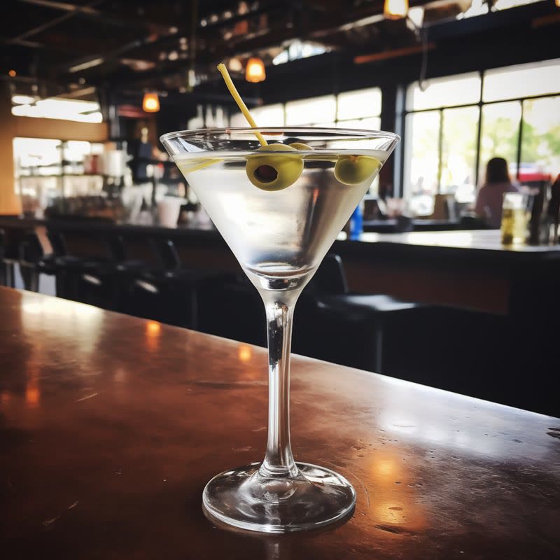 Vodka Martini made with Silverton Vodka