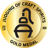 American Distilling Institute Gold Medal 2019
